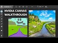 NVIDIA Canvas Tutorial & Walkthrough | Use AI to Create Amazing Images in the NVIDIA Canvas Beta