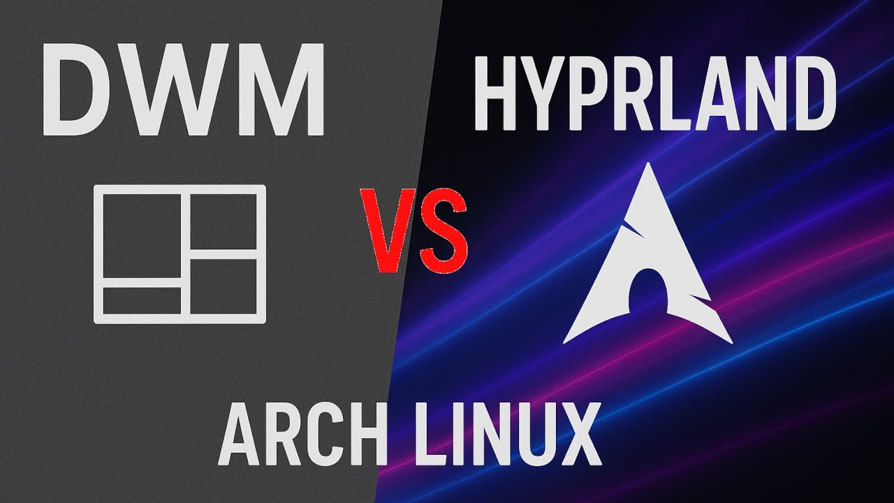 Hyprland vs DWM – Minimalismo vs Animaciones en Arch Linux 🌀 🐧🔥 - YouTube