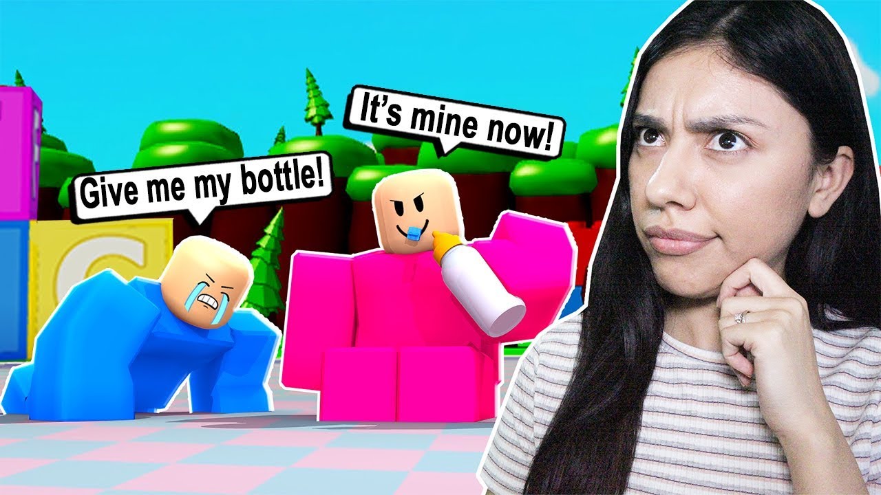 I Was Bullied By A Baby In Roblox Baby Simulator Youtube - roblox simulator baby simulator