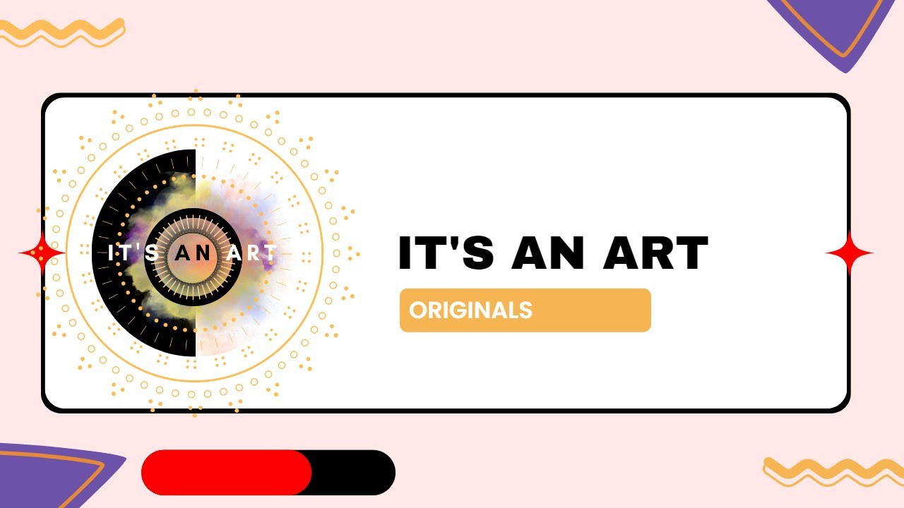 It's an art Intro - YouTube