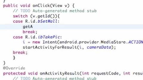 Android Application Development Tutorial   41   Finish Camera and Wallpaper App