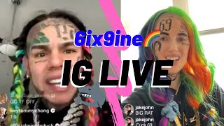 Tekashi 6ix9ine Snitching on IG Live [Parody] | Natalie Friedman Impression