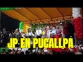 ROBERTO SANCHEZ LLEGO A LA CALUROSA CIUDAD DE PUCALLPA Y BAILO LA MUSICA DE LA SELVA