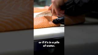 The three ways to tell if your fish is fresh. #fish #salmon #cooking #recipe #mealprep #restaurant