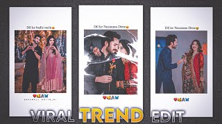 Instagram Trending Hindi Lyrics Video Editing  | Viral Reels Lyrics Video Editing Alight Motion