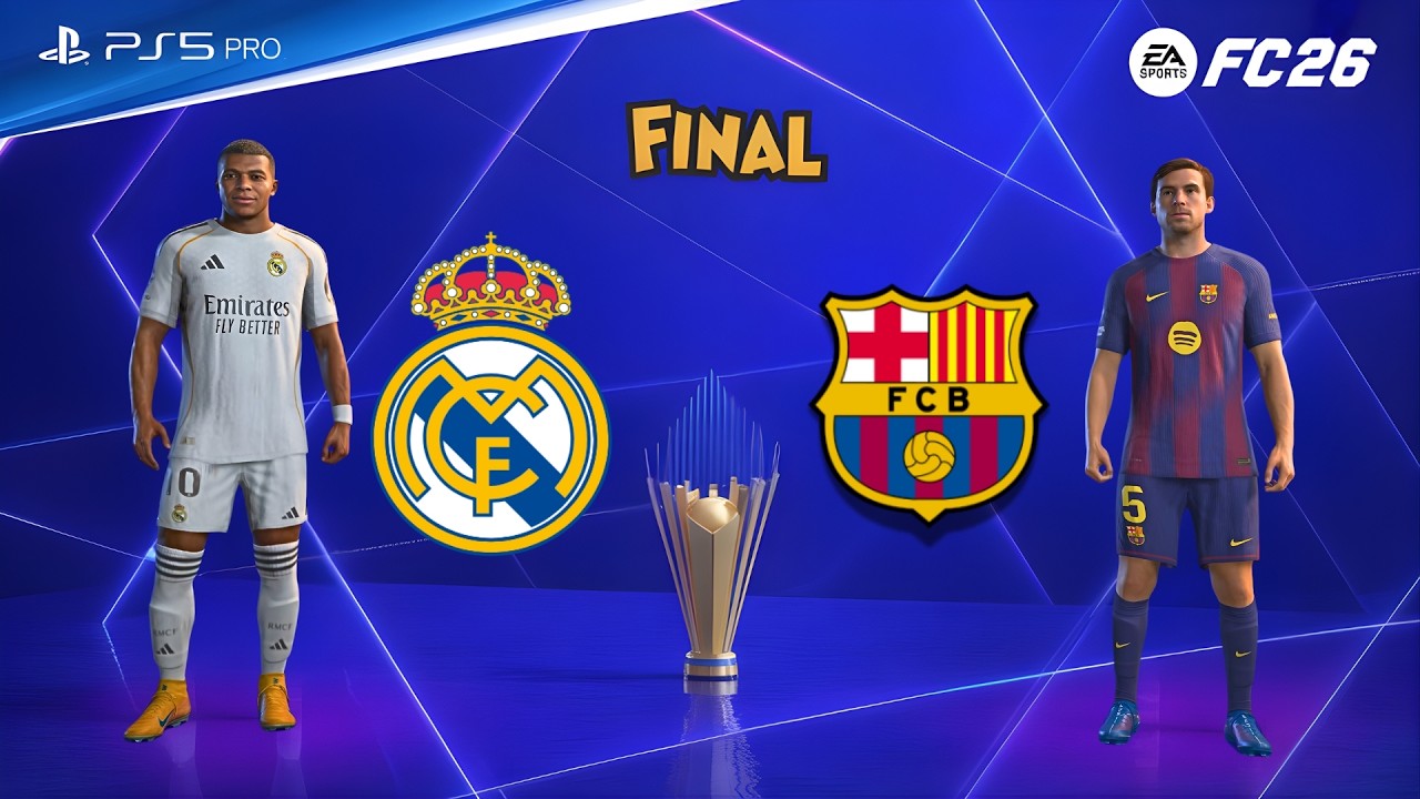 FC - 26 | Real Madrid vs FC Barcelona | UEFA Champions League Final ...