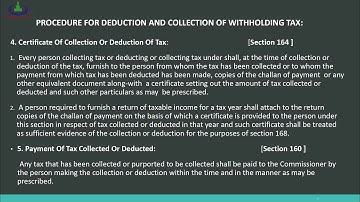 Introduction to Taxation (456, 5445) | Program 06 | Payment of Tax | AIOU