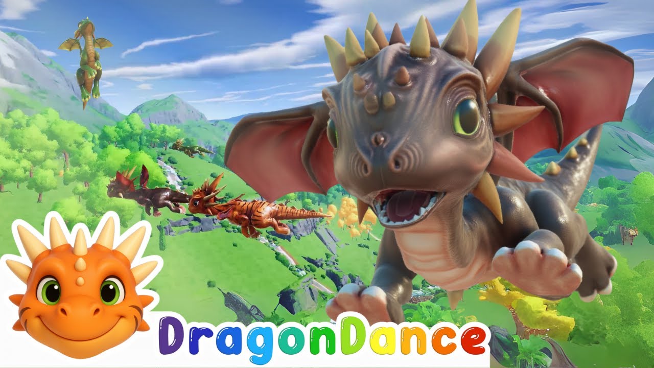 Soar, Dragon, Soar! | Dragon Dance Nursery Rhymes | Dance Song for Kids!
