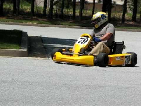 First day in a shifter kart