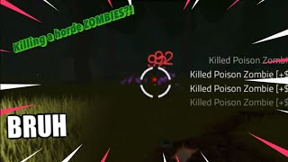 A HORDE OF ZOMBIES?! In undead defense tycoon! (Part 2) screenshot 5