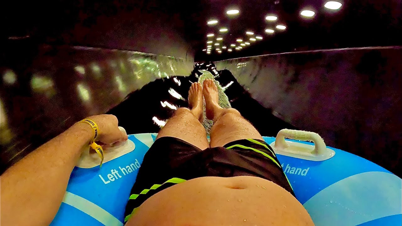 Alien Water Slide at Aquascope Water Park - YouTube