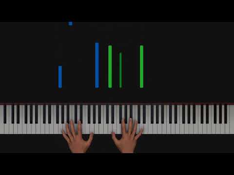Minecraft Theme Sweden, Calm - Composer (Piano Tutorial)