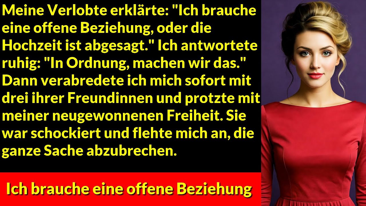 Meine Verlobte erklärte: "Ich brauche eine offene Beziehung, oder die Hochzeit ist abgesagt"