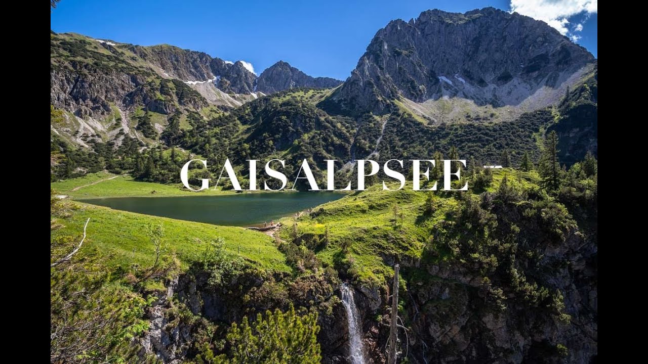 Gaisalpsee - first birthday party with family in the mountains