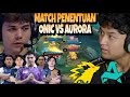 PENENTUAN PALING DITUNGGU !! SIAPA YANG AKAN PULANG ?! ONIC VS AURORA MATCH 5 - EWC MLBB 2026