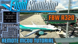 MSFS 2020 | Get Your MCDU on Your Tablet/Phone | FBW A320 | SIMBRIDGE screenshot 3