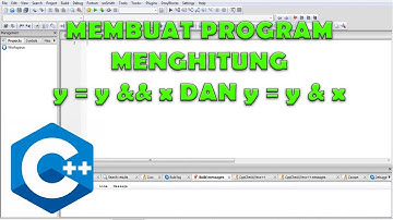 Praktikum || Menghitung y = y && x Dan y = y & x Dengan Bahasa C++ || CodeBlocks