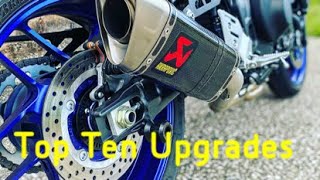 2021 Yamaha Mt09 Top 10 Upgrades