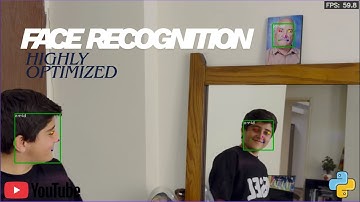 🚀 High-Performance Real-Time Face Recognition System Demo (Open Source)