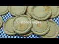 Sopes gordos 🤤 estiló Colima