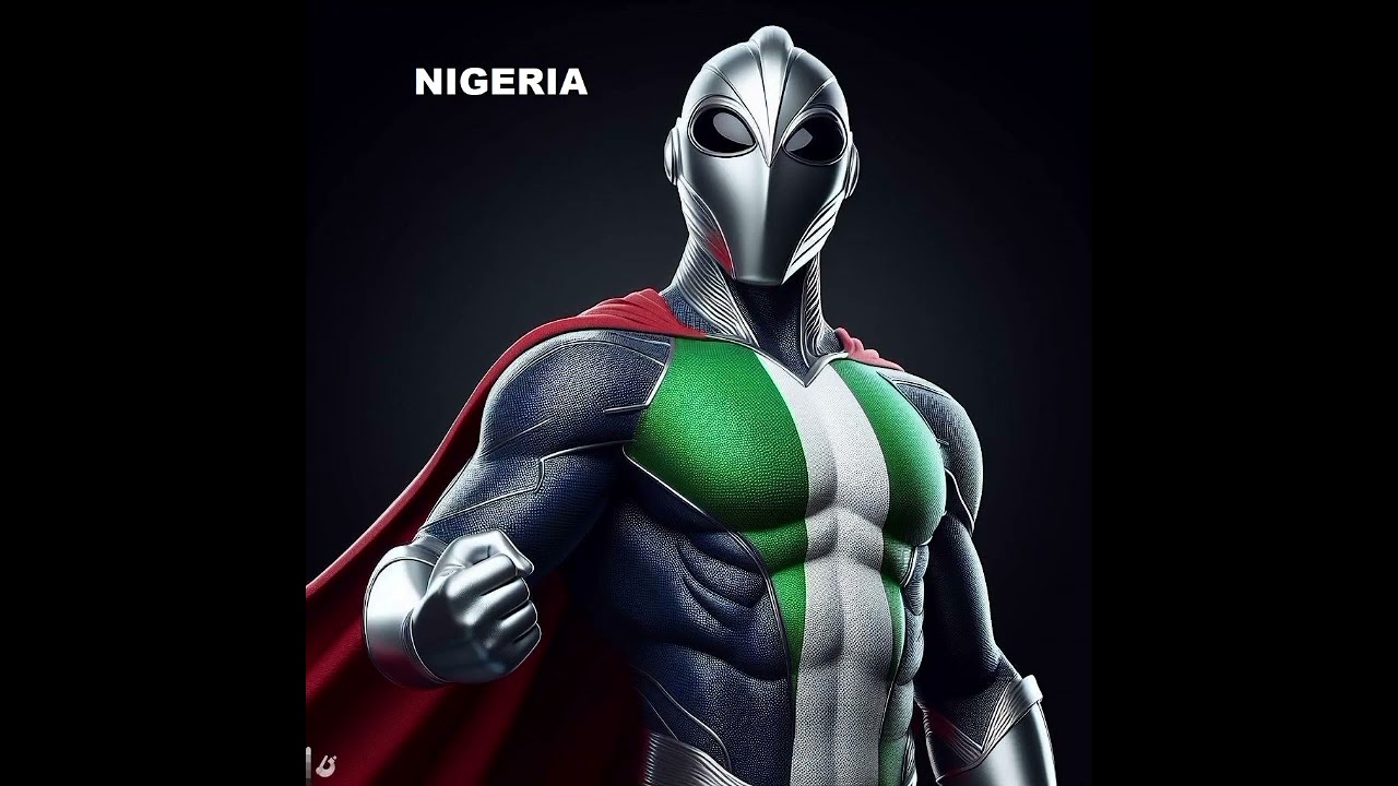 Countries As An Ultraman (AI Image Generated)