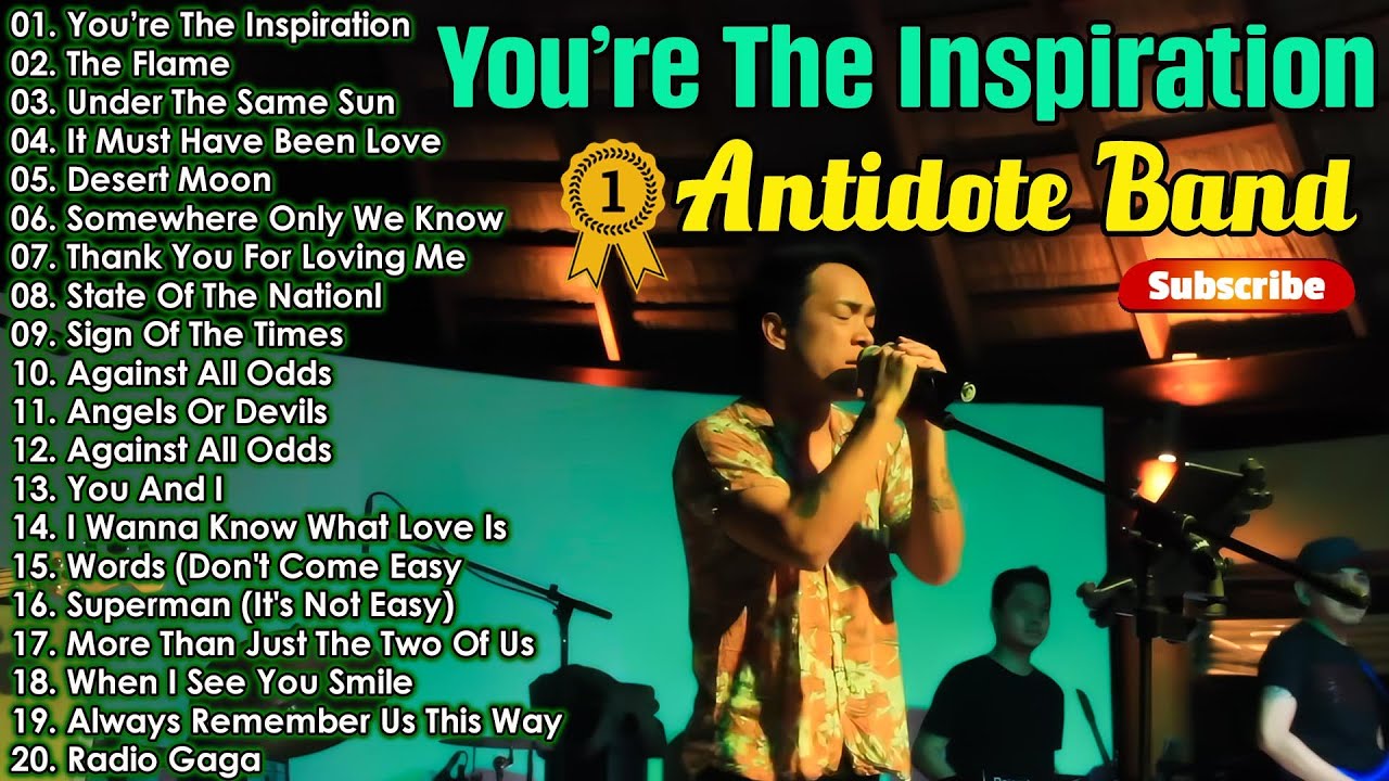 Antidote Band Cover Hits Songs Nonstop 2025 - OPM Cover Songs 2025 - Slow Rock Playlist #9