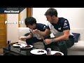 BATTLE OF THE BEANS | Pierre Gasly & Yuki Tsunoda's Chopstick Challenge