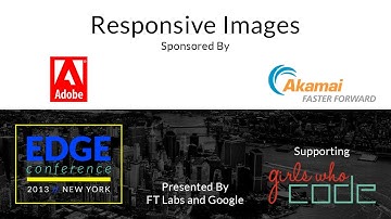 Edge Conf 2: Responsive Images