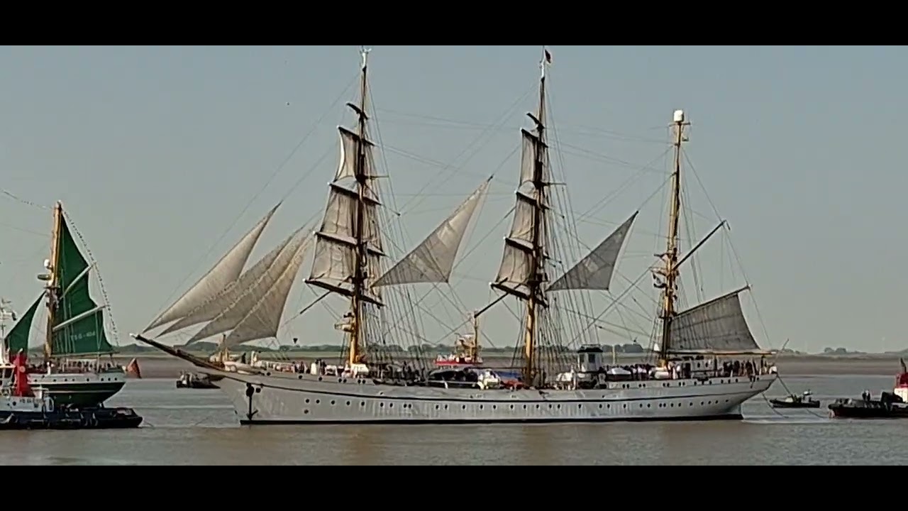 Sail 25 Bremerhaven, Einlaufparade⛵️⛵️⛵️⛵️⛵️⛵️