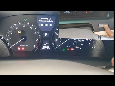 How to reset oil change light on lexus ls460