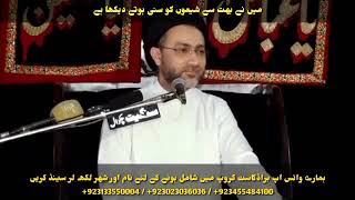 میں نے بہت سے شیعوں کو سنی ہوتے دیکھا ہے قبلہ علامہ سید شہنشاہ حسین نقوی صاحب