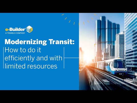 Modernizing Transit: DOT and transit authorities typically face data problems