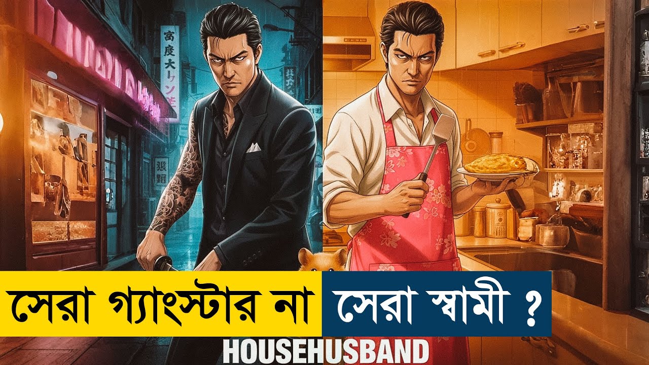 The Way of the Househusband (2022) Movie Explained in Bangla | Story Summarized Bangla