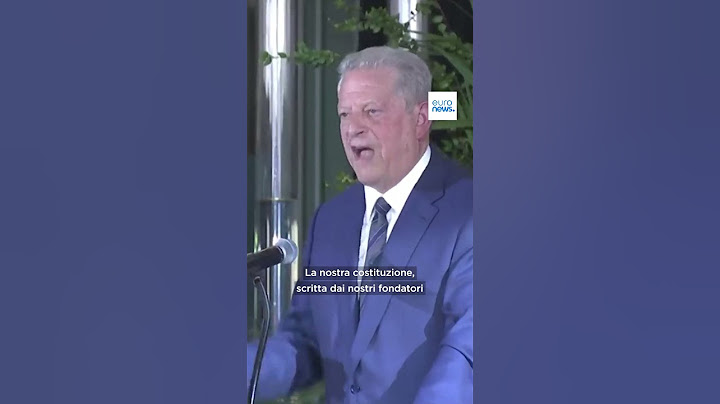 L'ex vice Usa Al Gore accusa Donald Trump di minacciare la democrazia