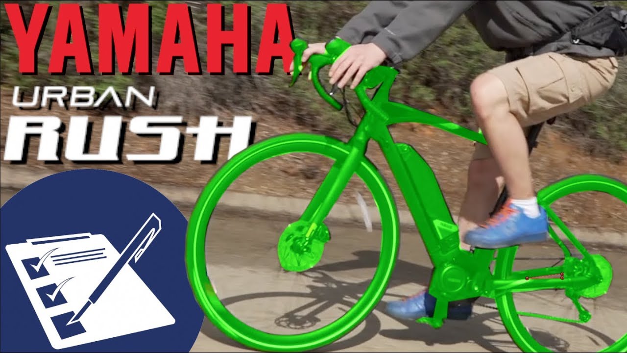 Yamaha UrbanRush Electric Bike Review 