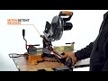 The WORX WX845 Cordless Sliding Mitre Saw