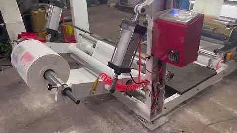 2 color roll paper flexo printing machine and slitting rewinding machine