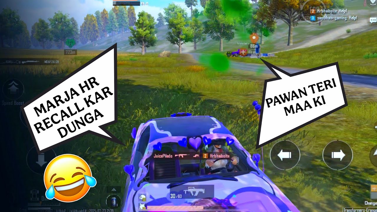 Best FUNNY BGMI GAMEPLAY 😂 WITH HR GURU AND MOLTEX OR MAIN PAWAN |