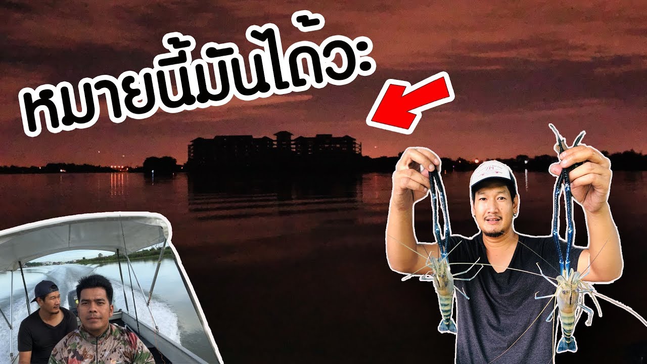 ตกกุ้งแม่น้ำเจ้าพระยา ล่องเรือจากนนทบุรี - อยุธยา (1 คืนได้กี่ตัว) free fonts