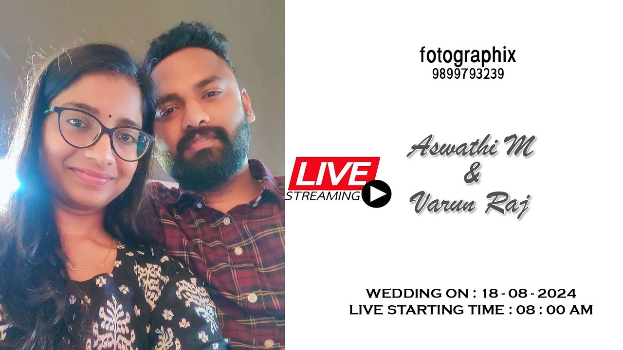 Aswathi and Varun ||  Wedding at Uttara Guruvayurappan Temple , Delhi ||  18 August 2024    ||