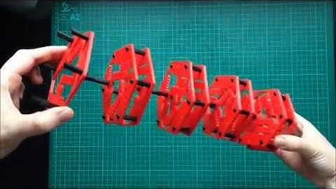 Continuum Robot Arm : Early Flex Tests