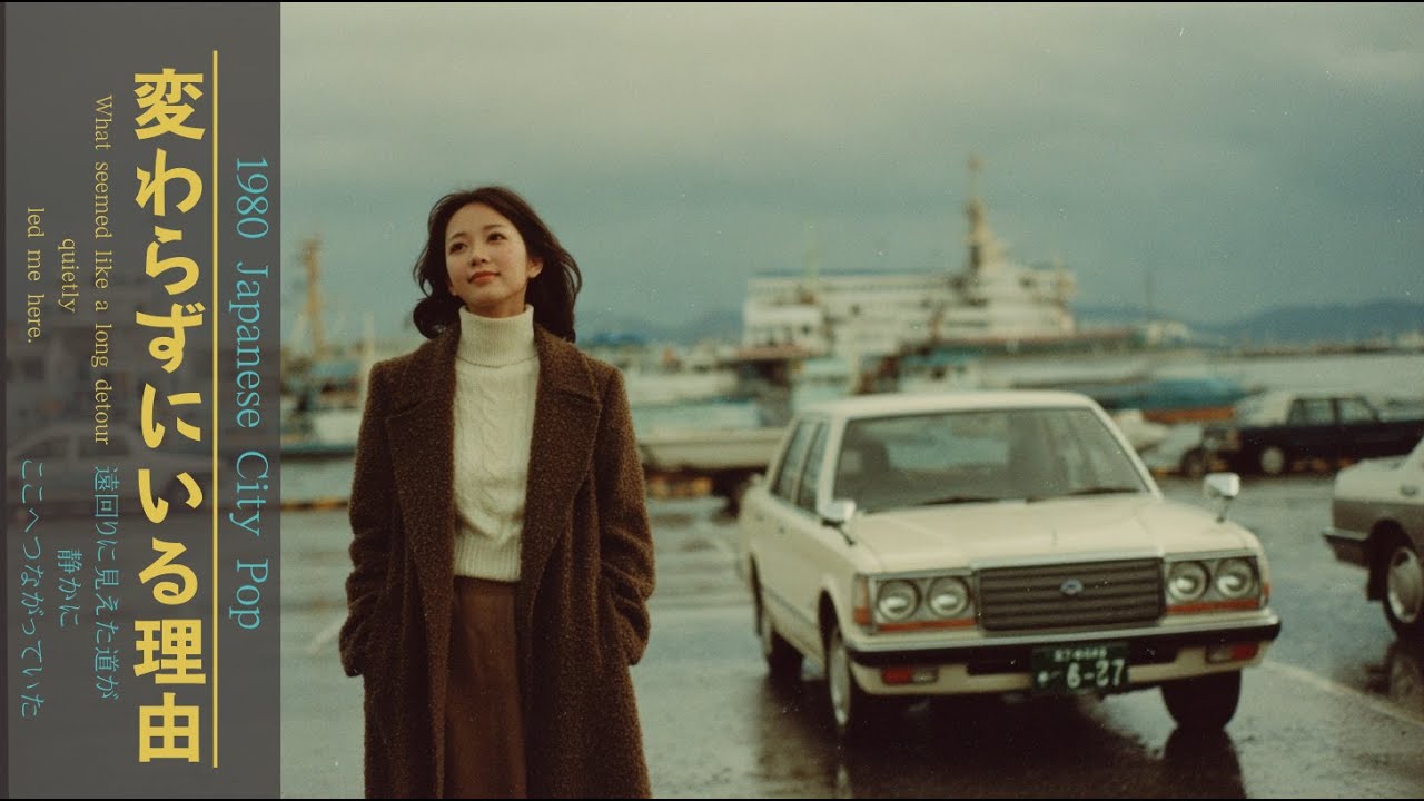 【あの日に戻りたくなる夜】蘇る記憶〜昭和バラード/1980年Japanese City Pop