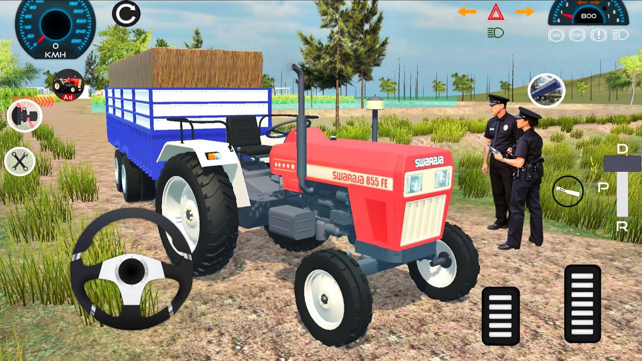 New Tractor Simulator 2026 - Indian Farming Transport Tractor Driving Video Game - Android GamePlay