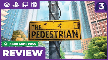The Pedestrian (Game Pass) Review - Walking Simulator