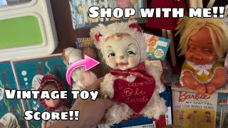 You won’t believe what I found! Antique Store Shop with me! Hunting for vintage Resale! Haul!