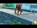 【原神】遺跡守衛を風花祭に招待する鍾離(モンド城) Zhongli invite Ruin Guard in Windblume Festival(Mondstadt)【Genshin Impact】