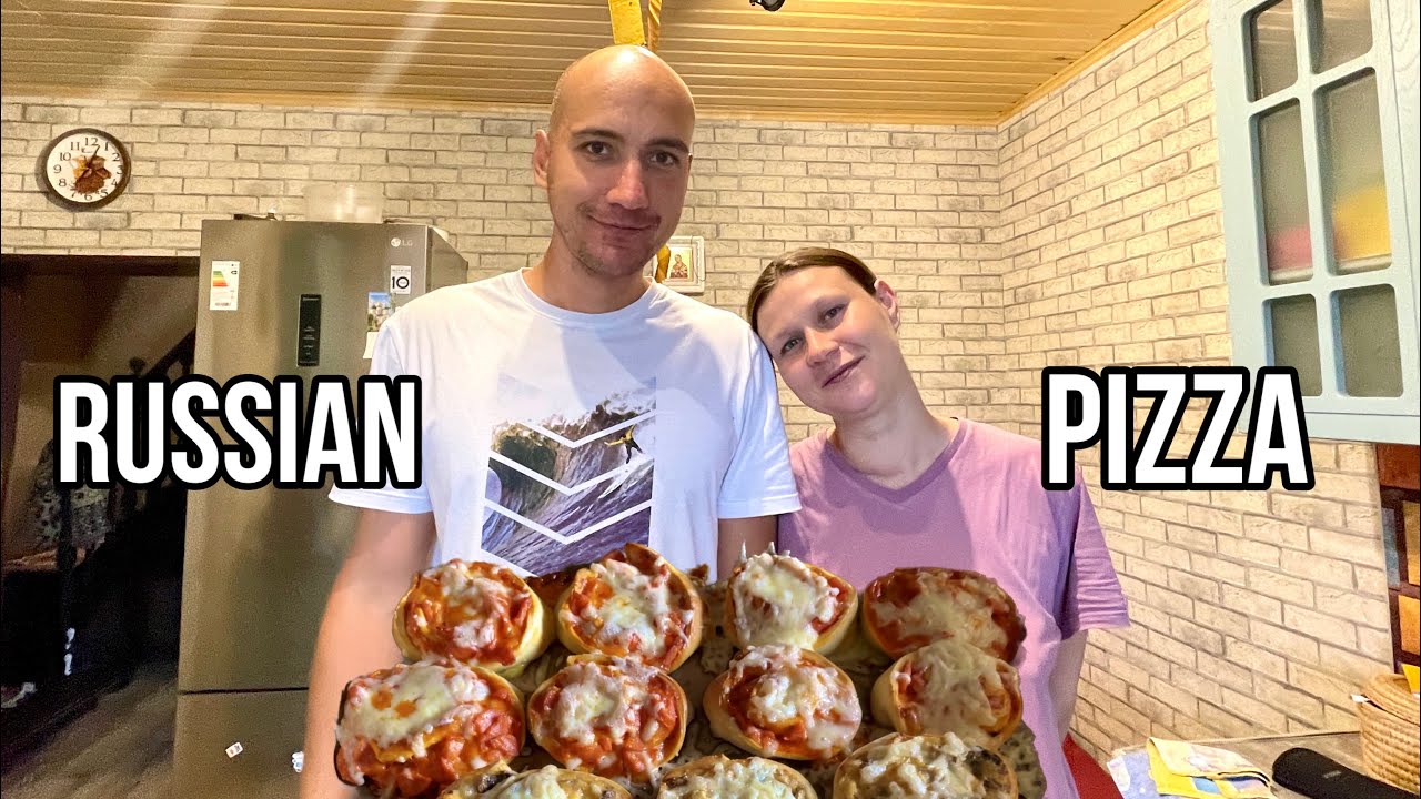 COOKING RUSSIAN PIZZA WITH MY SISTER! YouTube