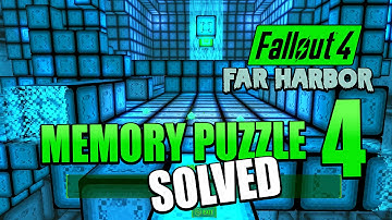 Fallout 4: Far Harbor | Memory 4 Puzzle Solution - How to solve DiMA Memory Puzzle 4