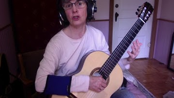 Sor/ Segovia study # 1 tutorial for Ken.