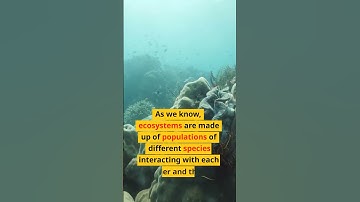 #shorts  Ecosystems: Mathematical Models for Ecosystems